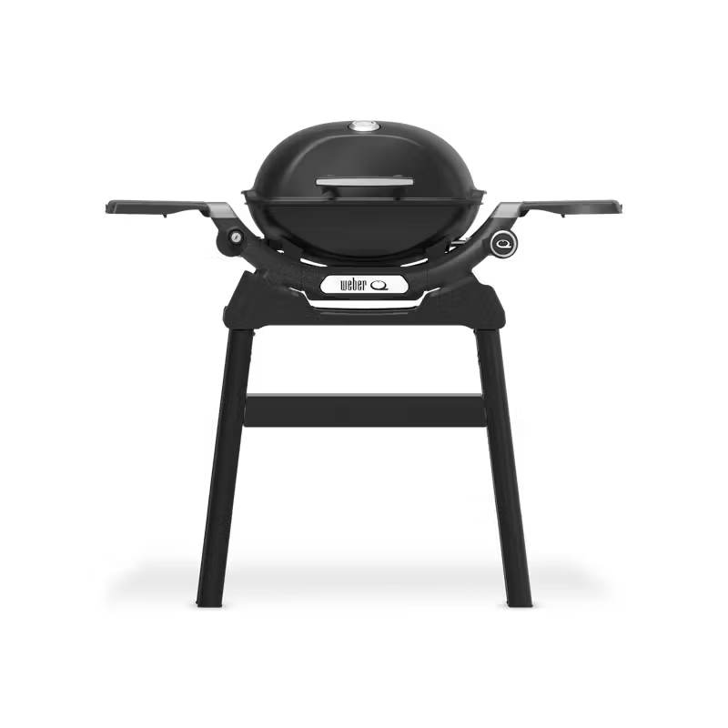 Barbecue à gaz Q 1200N avec tablettes latérales et support compact