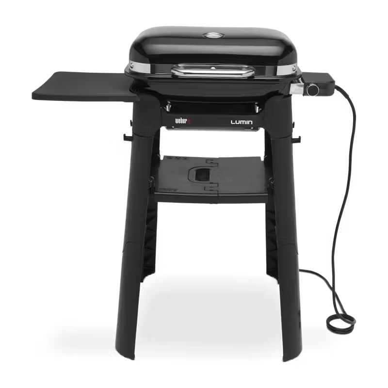 Barbecue électrique Lumin Compact et support avec pieds