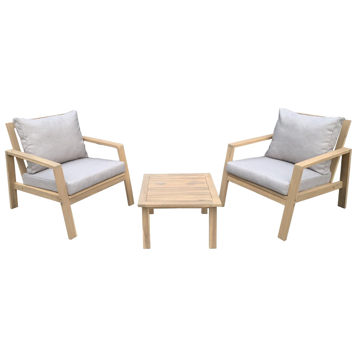 Salon de jardin EN ACACIA