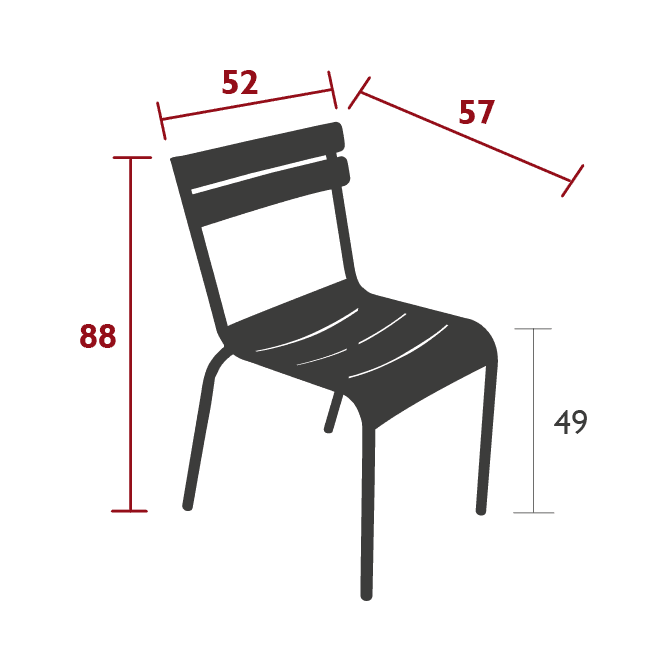 Chaise LUXEMBOURG - FERMOB