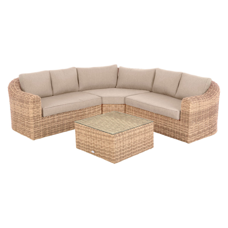 Salon d'angle de jardin MAYA