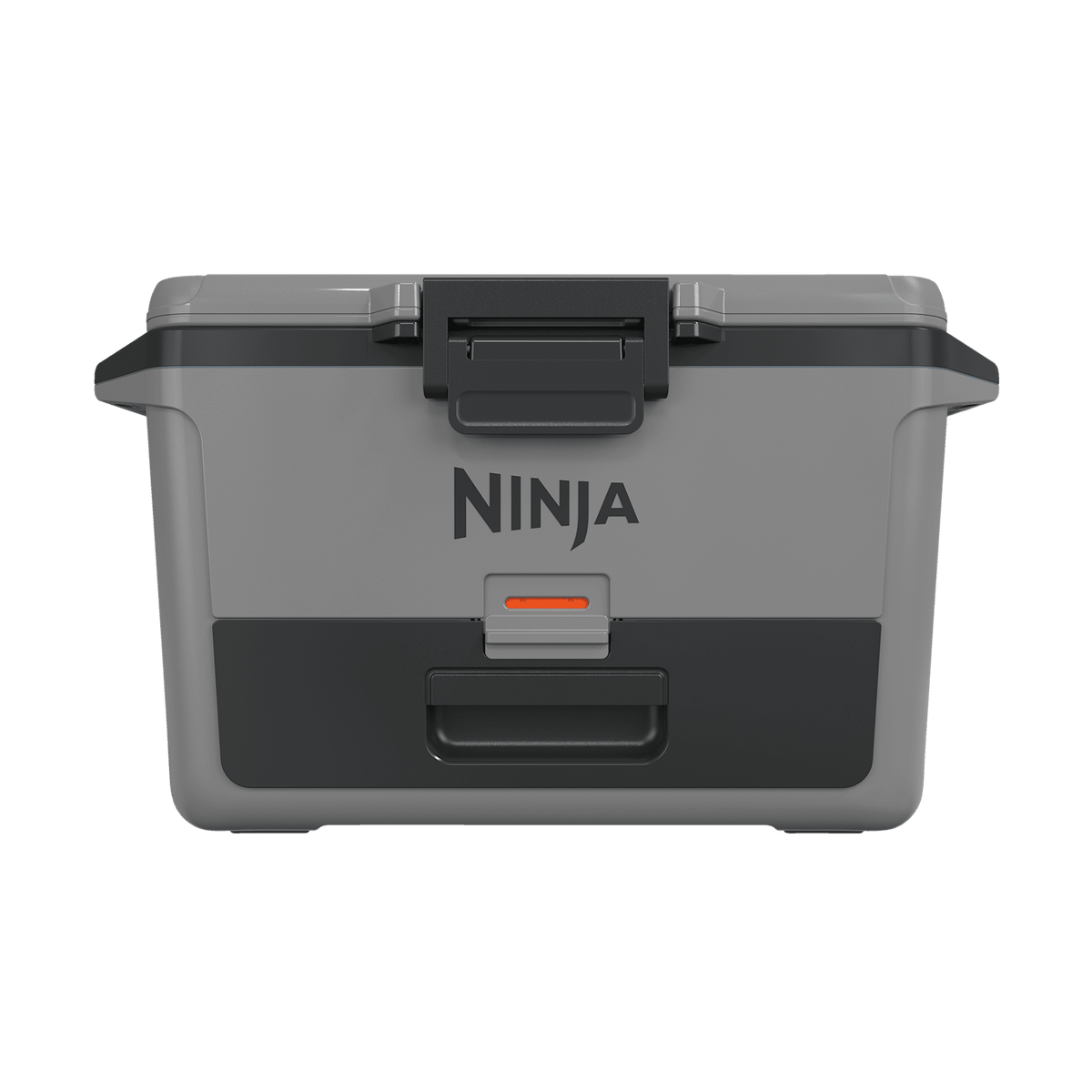Glacière Ninja FrostVault 47 L grise, couvercle fermé