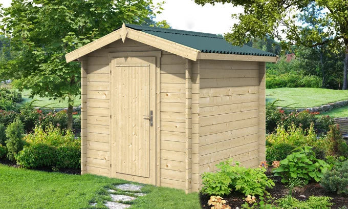 Abri de jardin OUVRIER 1 34 mm - 4m² intérieur