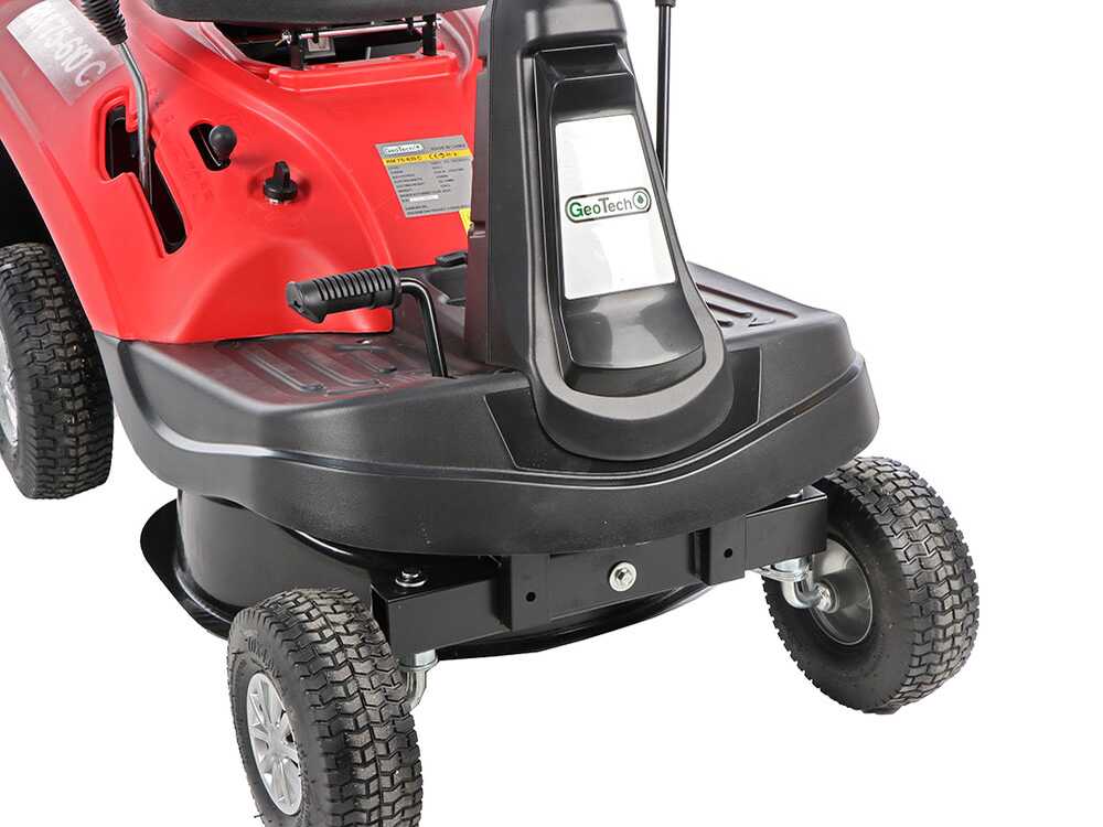 Tracteur tondeuse Geotech RM 75-610 C