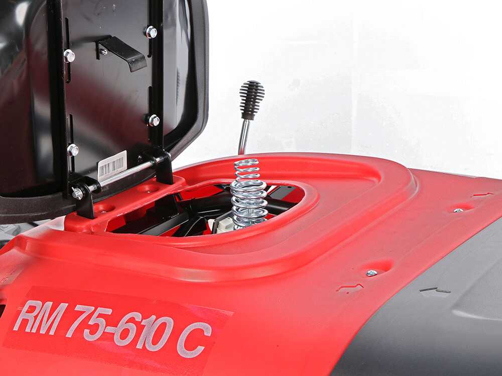Tracteur tondeuse Geotech RM 75-610 C