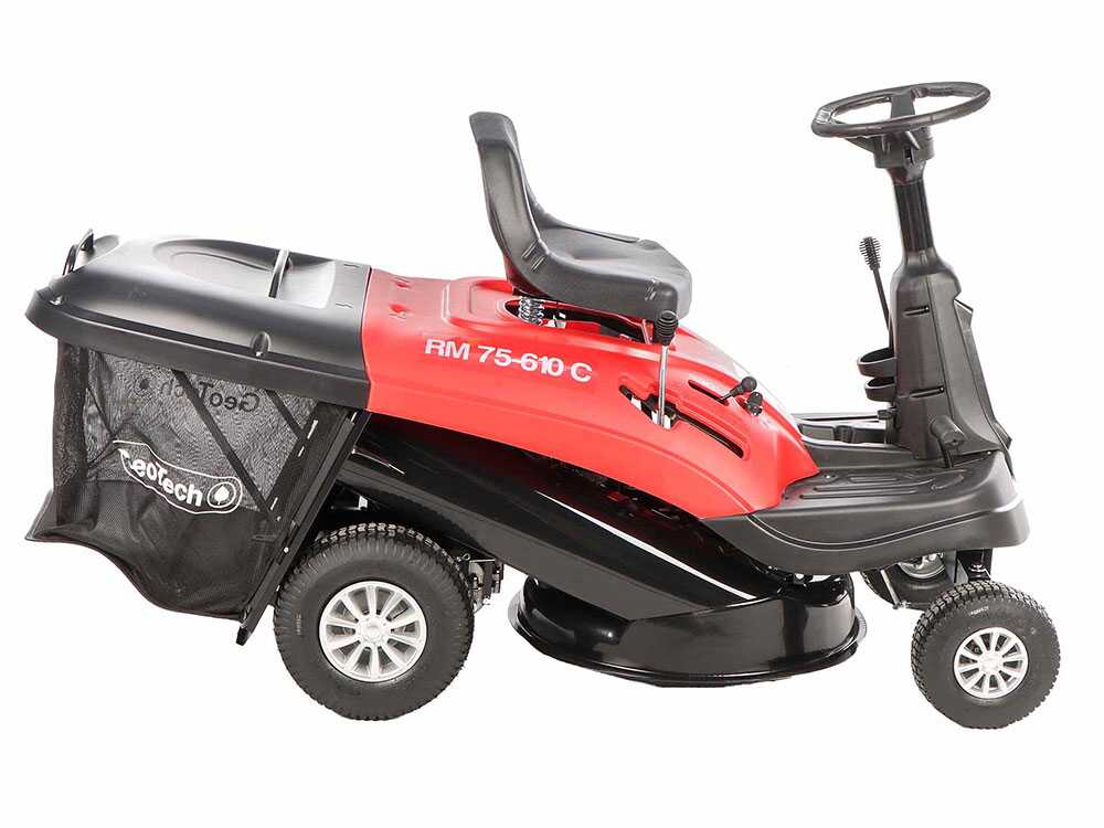 Tracteur tondeuse Geotech RM 75-610 C
