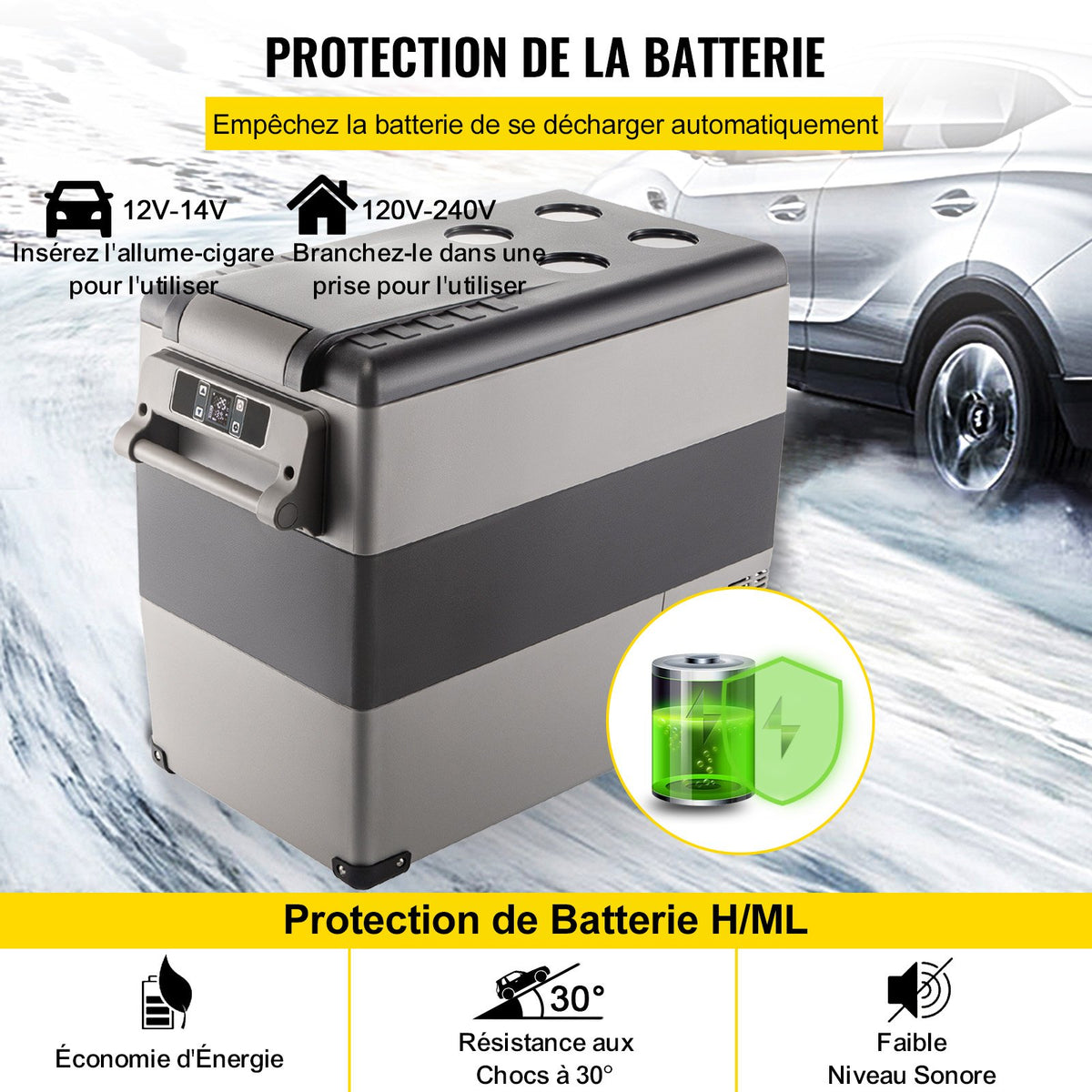 Glacière électrique VEVOR 55 L - visuel 6