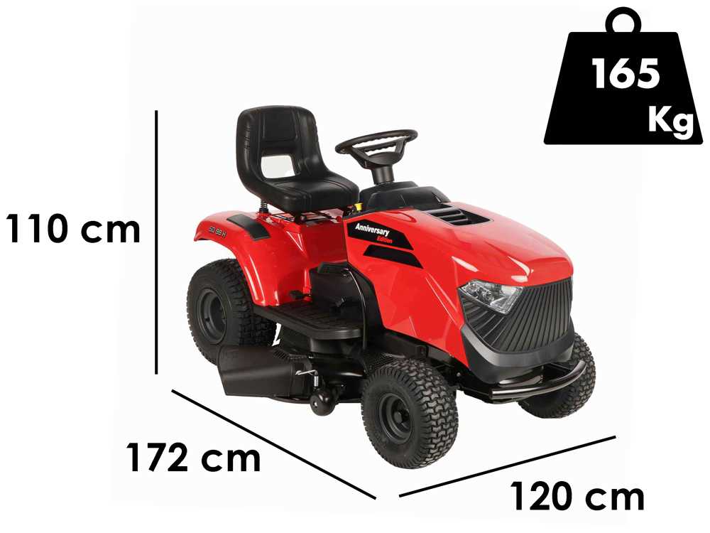 Tracteur tondeuse SD 98 HD